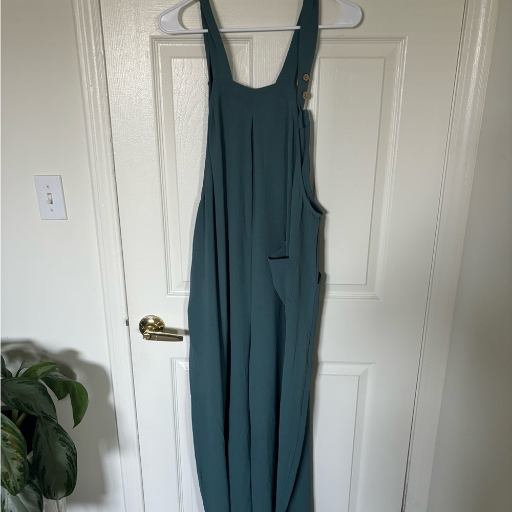 NWOT flowy overalls - Picture 2 of 3